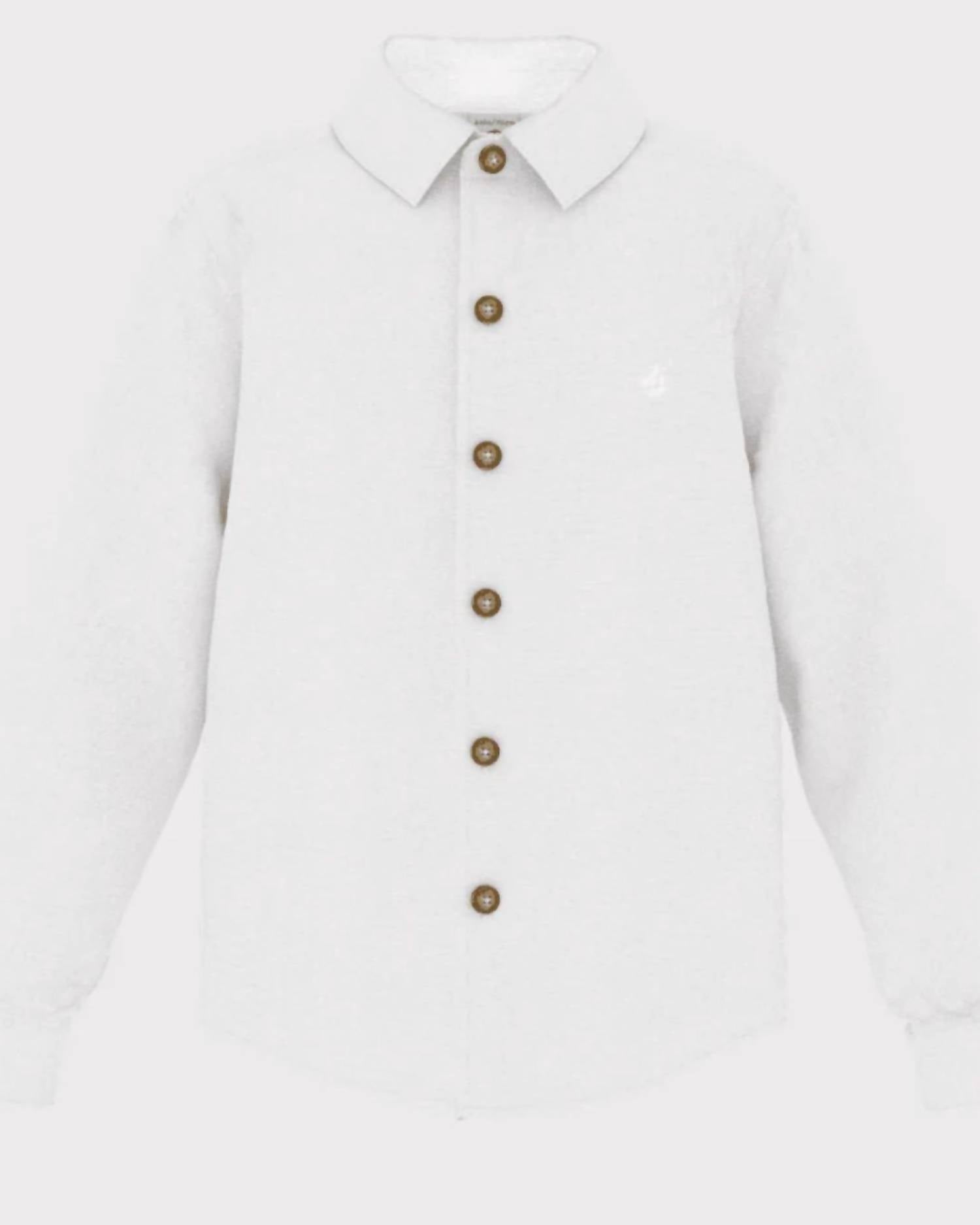 Petit Bateau - Boys Long Sleeve Shirt