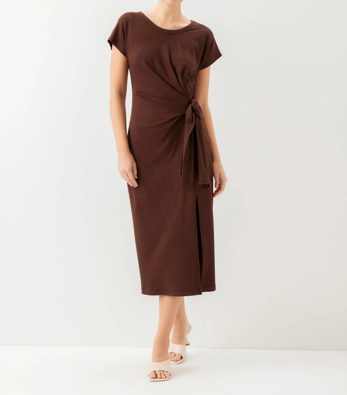 Fifteen Twenty - Women's Marisa Side Knot Midi Dress
