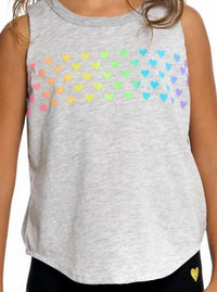 Chaser - Rainbow Hearts Tee