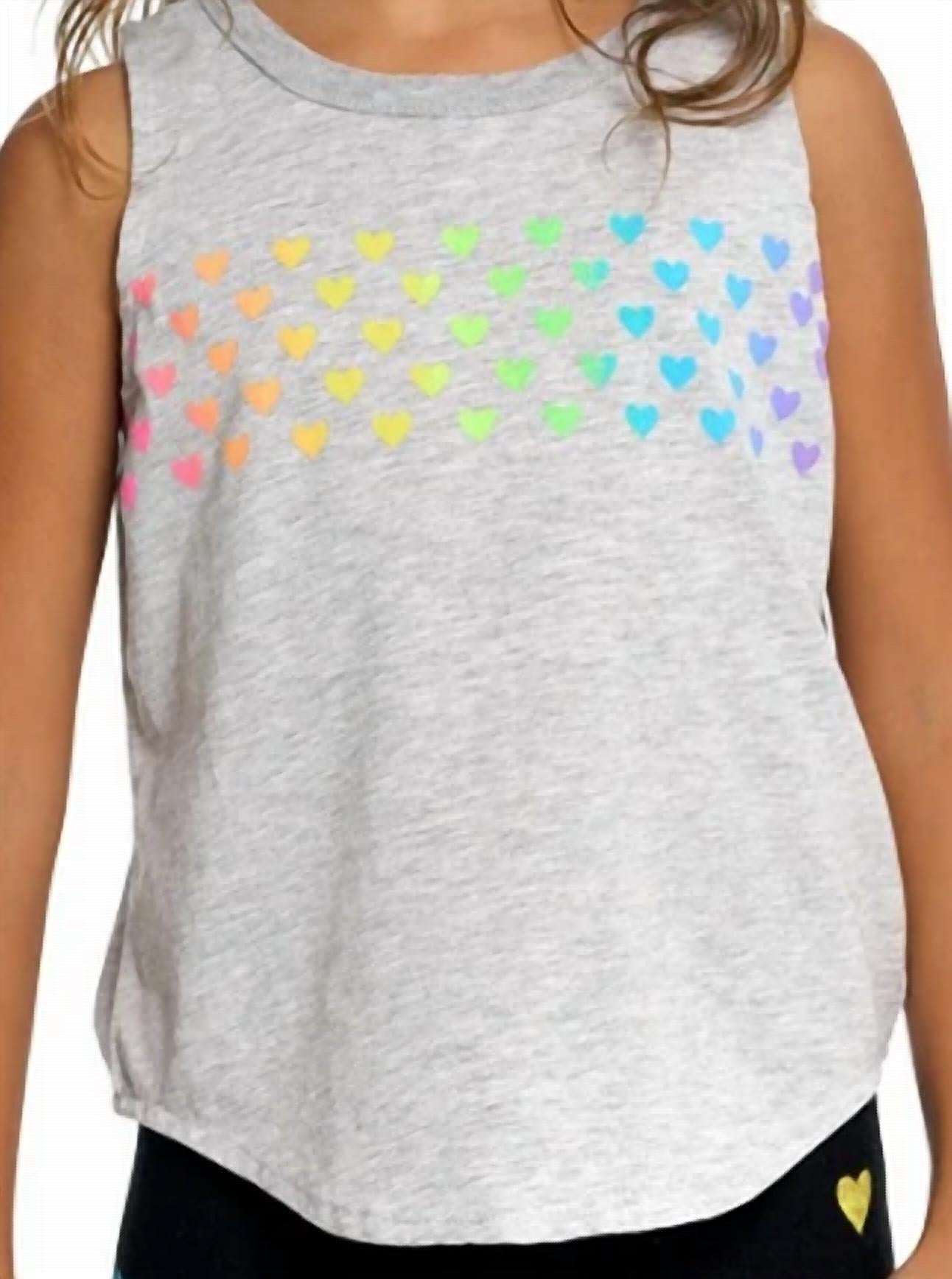 Chaser - Rainbow Hearts Tee