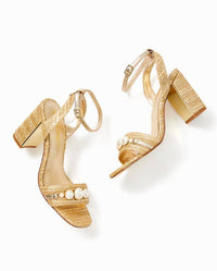 Lilly Pulitzer - Women's May Straw Heel Sandal