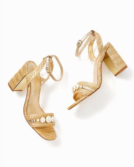 Lilly Pulitzer - Women's May Straw Heel Sandal