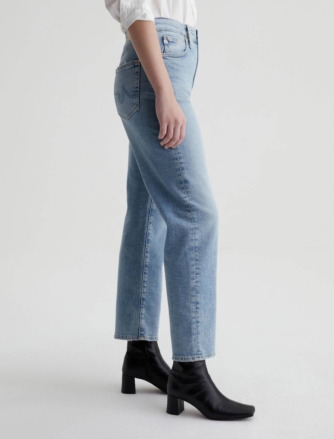 Ag Jeans - Rian High-rise Straight Jeans
