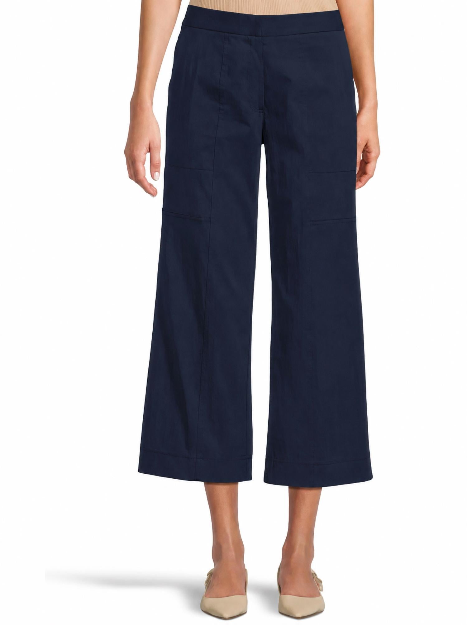 Elliott Lauren - Elastic Waist Multi-seam Wide-leg Pants