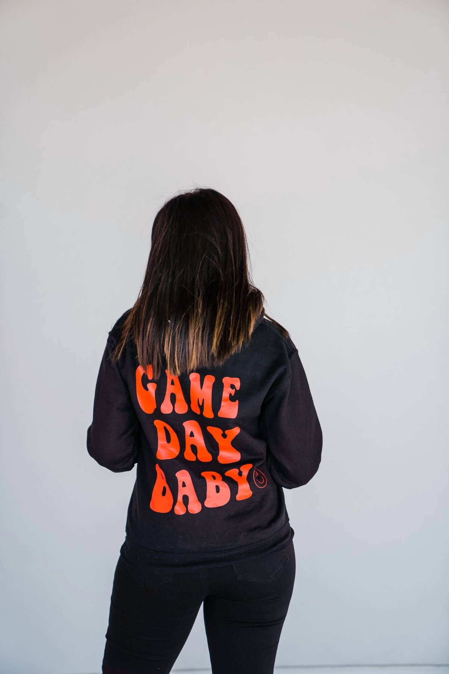 Distressed Vintage - Game Day Baby Hoodie