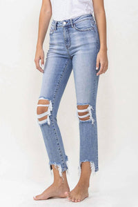 Vervet By Flying Monkey - Super High Rise Kick Flare Jean