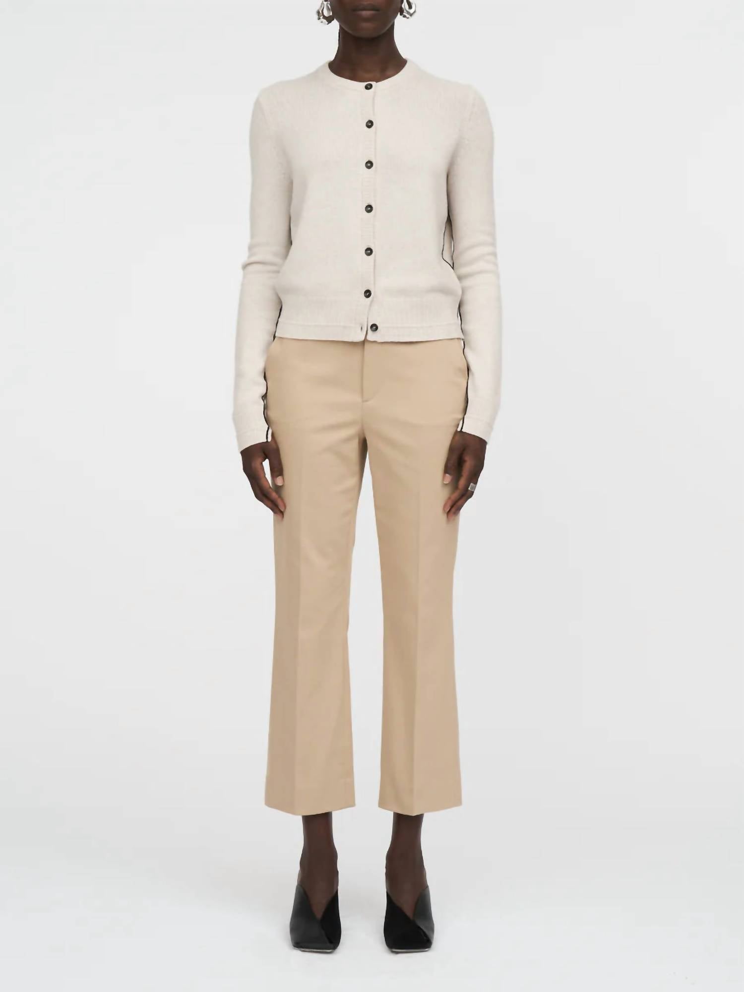 Maria Mcmanus - High Waisted Crop Trouser