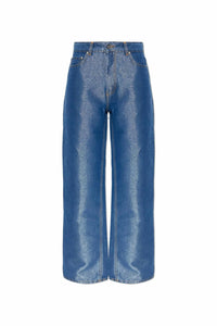 Ganni - Shiny Weft Denim Jeans
