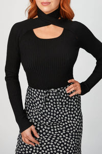 LOOP LAYERED KNIT TOP