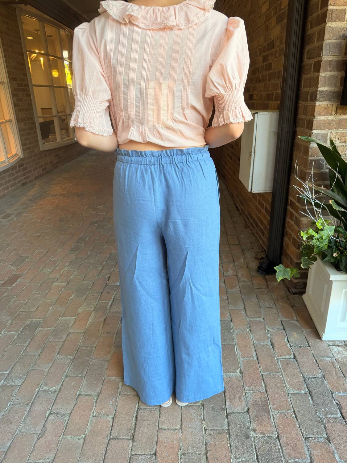 Strawberry Paris - Cashmire Linen Pant