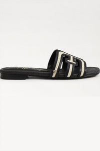 Sam Edelman - Women's Bay Multicolor Slide Sandal