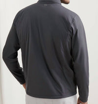 PETER MILLAR Merge Hybrid Jacket in irdim iridium - men's jacket - detail view