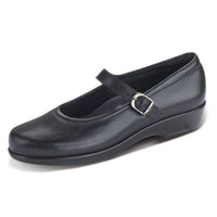 SAS Women's Maria Mary Jane Shoe in black 1 - women's flats - detail view