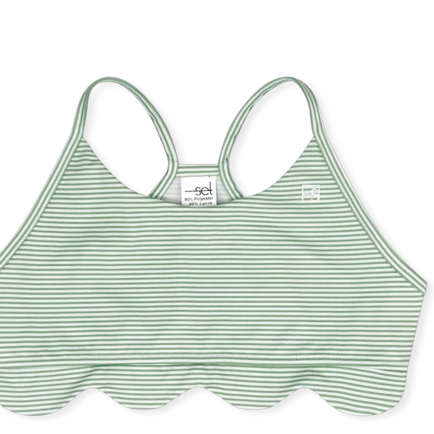 Lullaby Set - Girls Becca Scallop Sports Bra Top