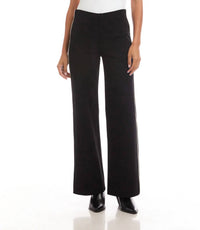 Karen Kane - Contrast Piped Wide Leg Pant