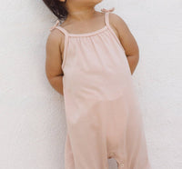 Quincy Mae - Girls Smocked Jumpsuit