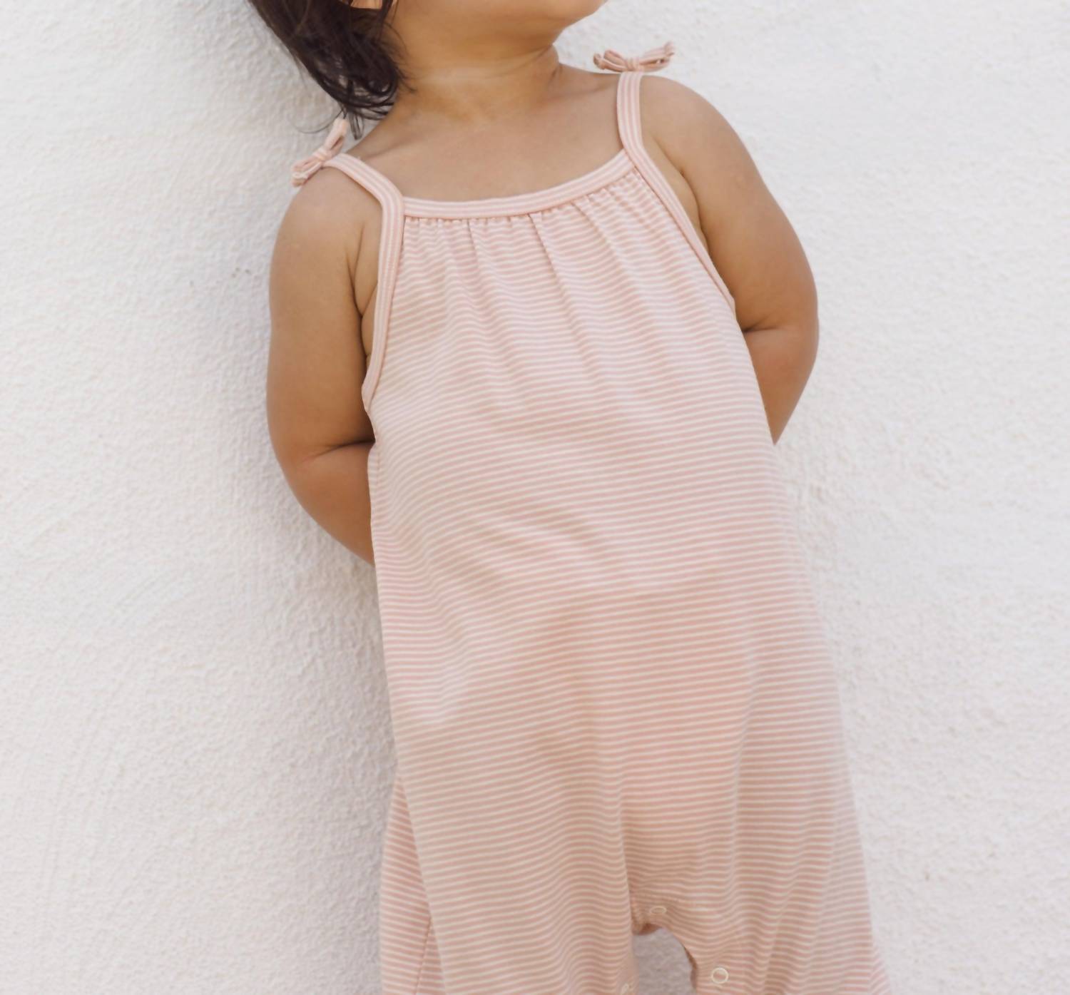 Quincy Mae - Girls Smocked Jumpsuit