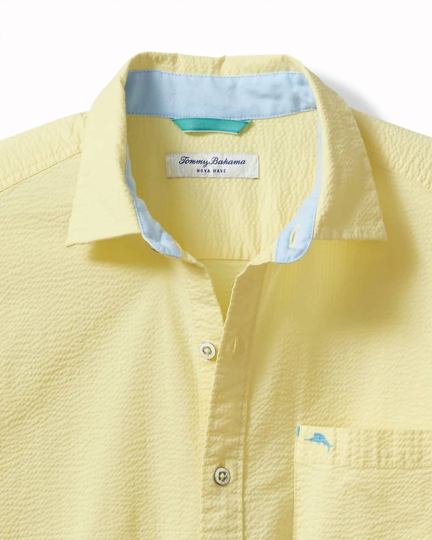 Tommy Bahama - Men's Nova Wave Solid Short Sleeve Shirt
