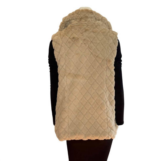 Carmen Marc Valvo - Women's Faux Fur Vest