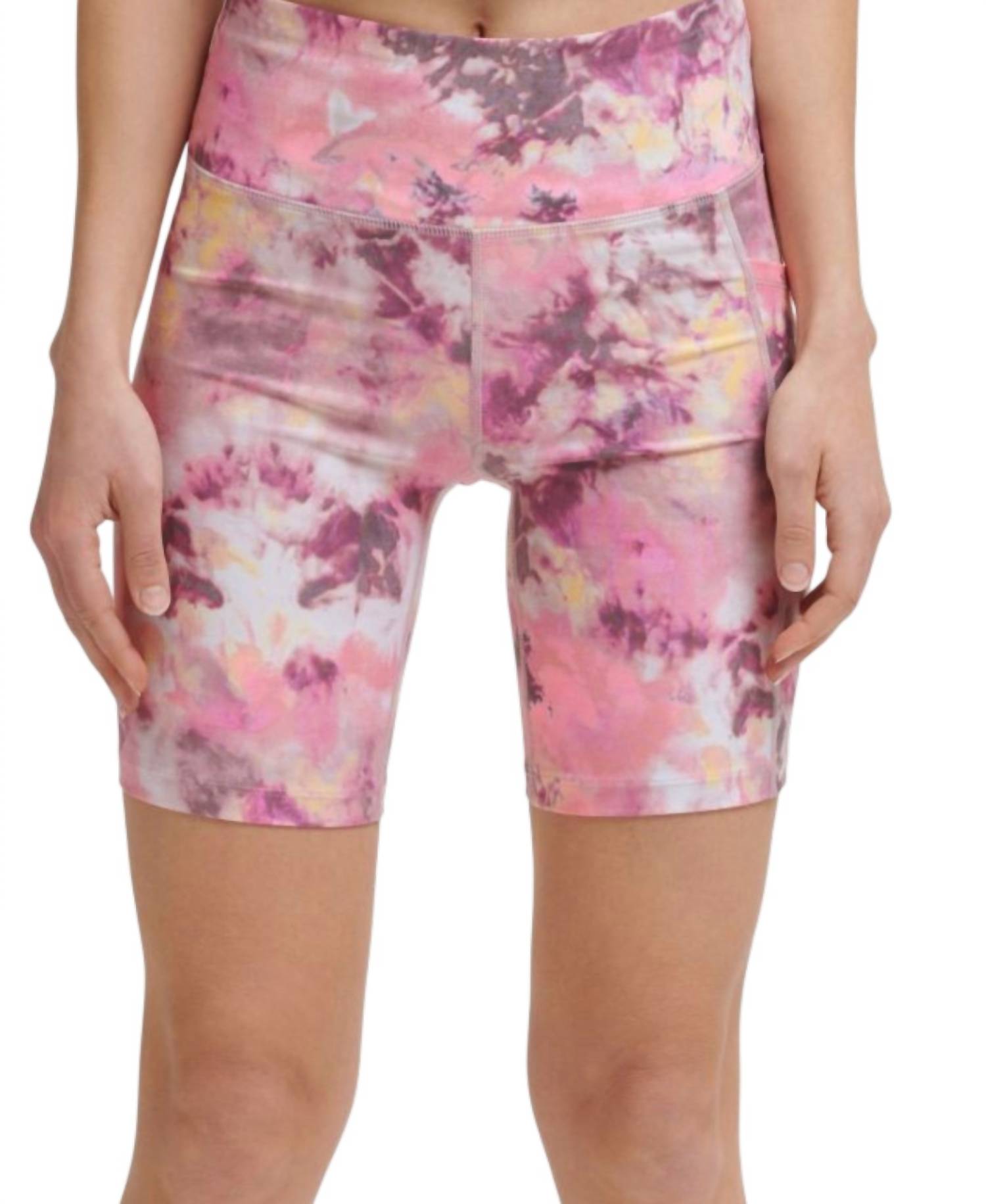 Calvin Klein - Performance Printed High-waist Bike Shorts