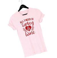 Blume + Co. - Women Turkey & Wine Graphic T-Shirt