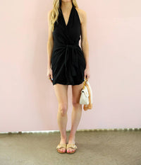 Elan - Halter Wrap Dress