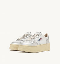 Autry - Women's Medalist Platform Leather Sneakers