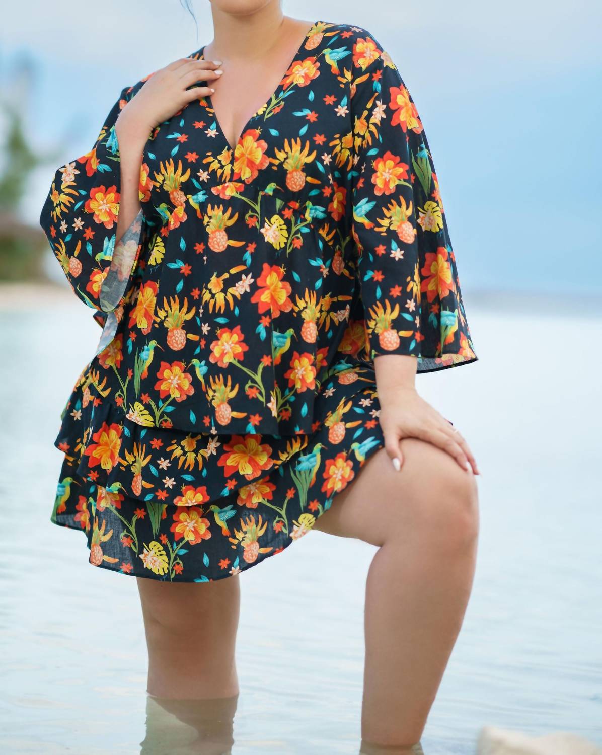 Guapa - Sitara Ruffled Skirt - Plus