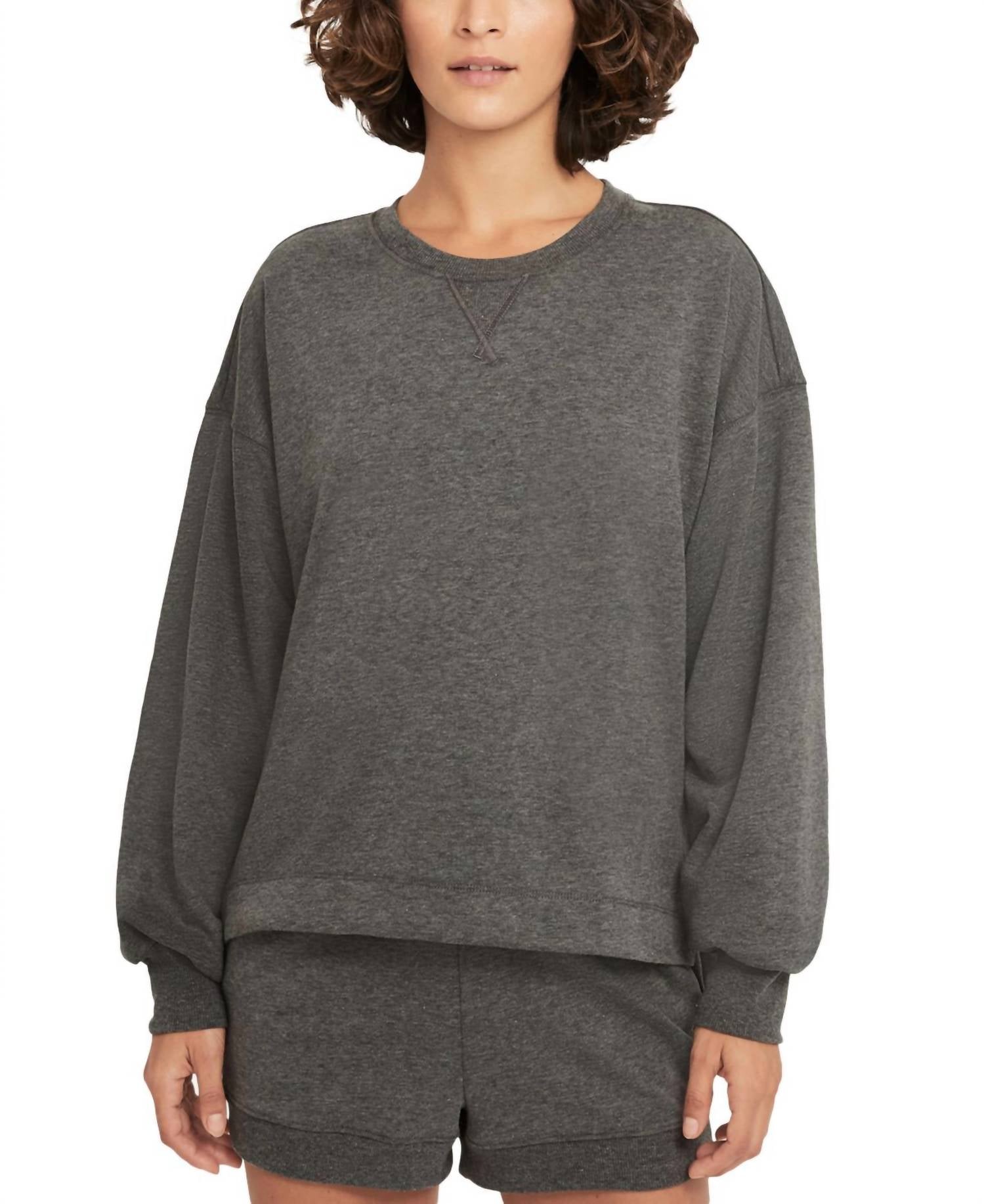 Nike - Activewear Yoga French Terry Sweatshirt