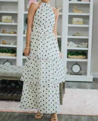 Flying Tomato - Polka Dot Tiered Dress