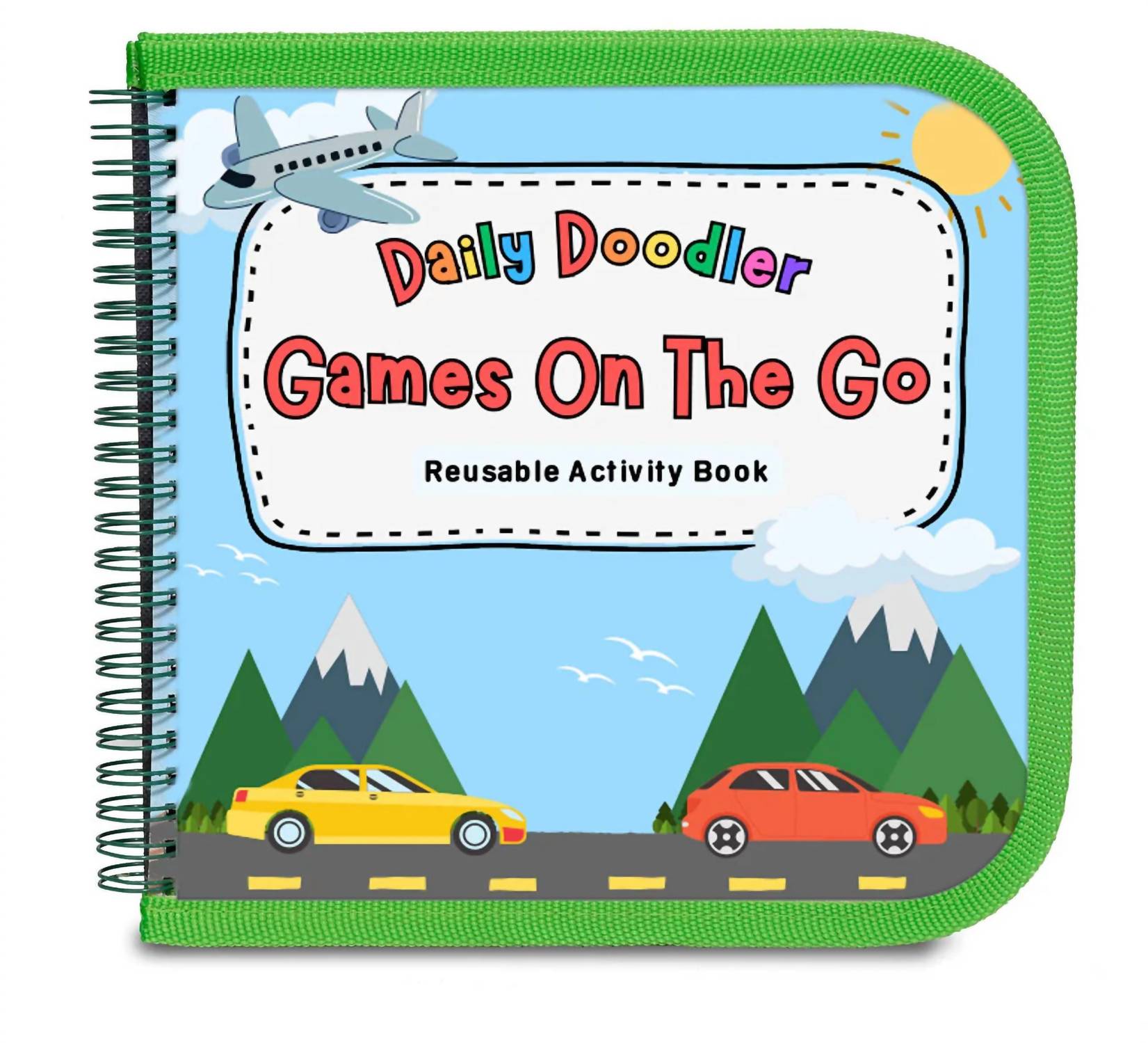 Tpg Creations - Kid's Daily Doodler Reusable Activity Book