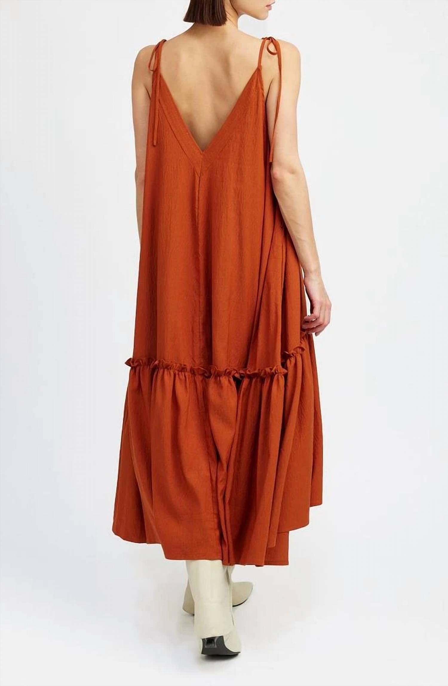 En Saison - Itzel Tiered Midi Dress