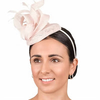 Sinamay - Twists And Feathers Headband
