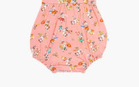 Posh Peanut - Henley Ruffled Cap Sleeve Bubble Romper