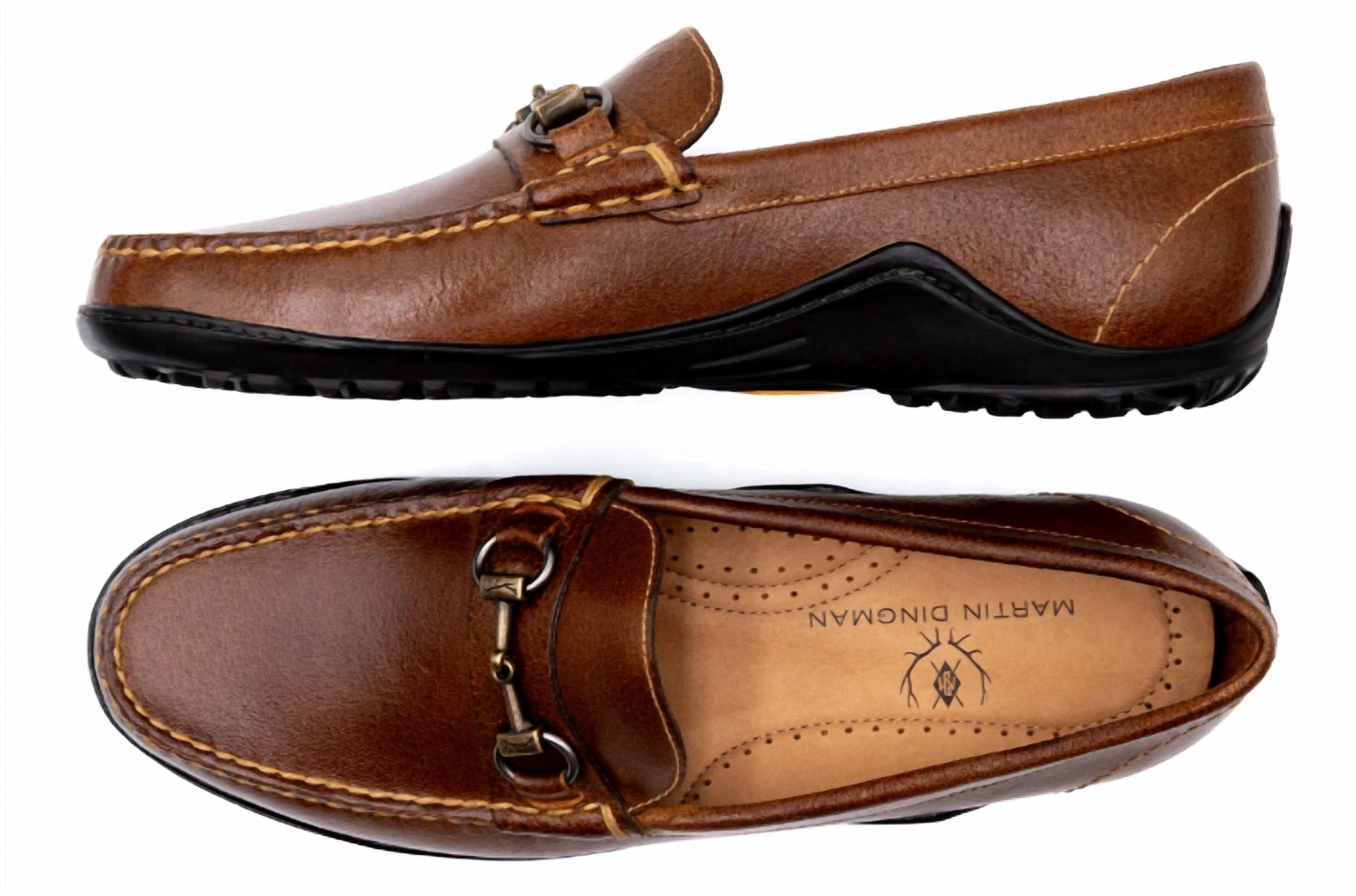 Martin Dingman - Men's Bill Horse Bit Loafers