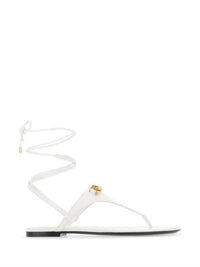 Valentino Garavani - Women's V-logo Ankle Strap Flip-flops
