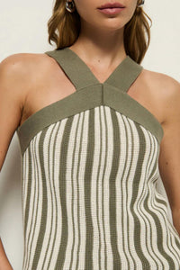 Nation Ltd - Indy Halter Sweater Top