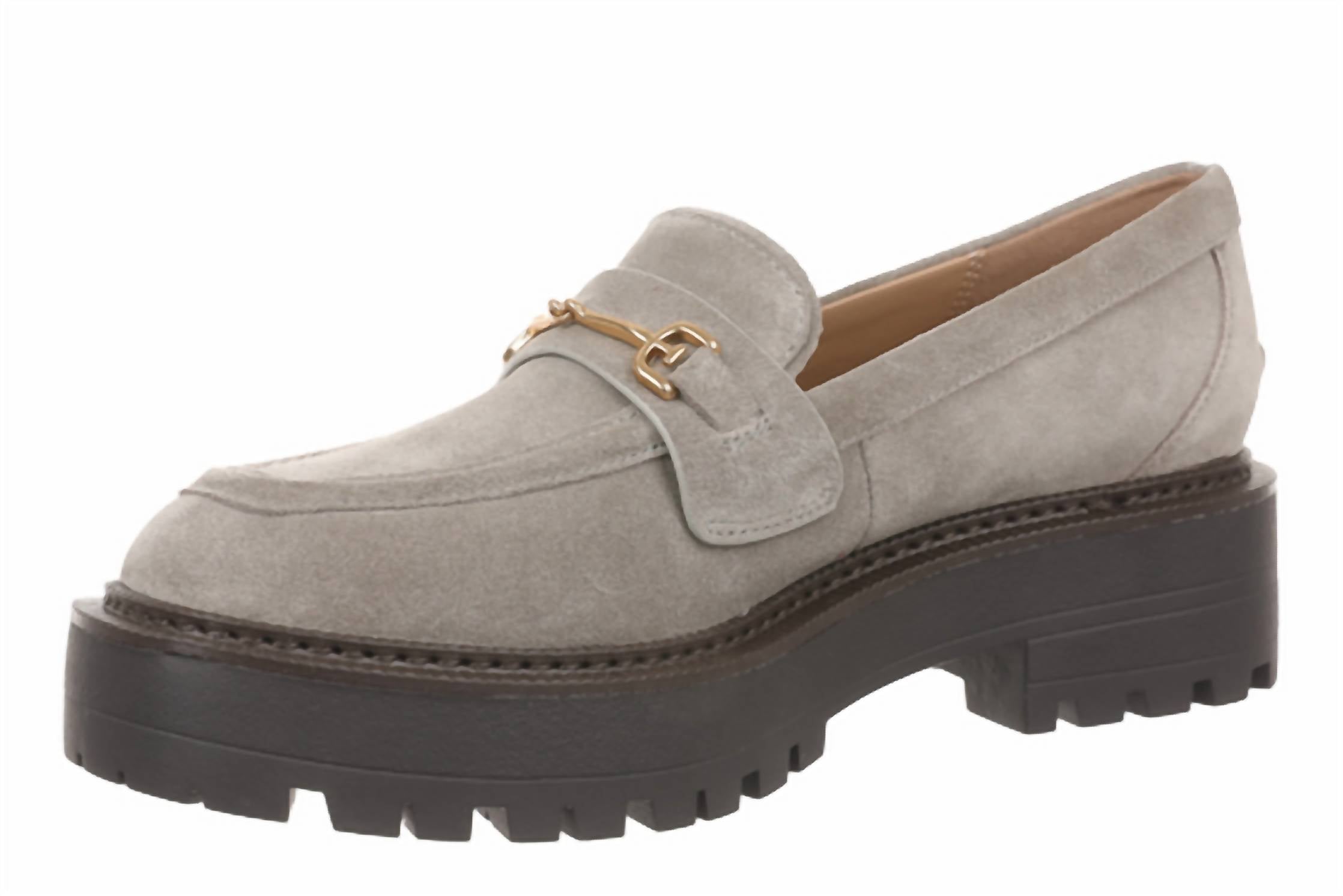 Sam Edelman Women's Lea Platform Loafer in grey - women's flats - view 4