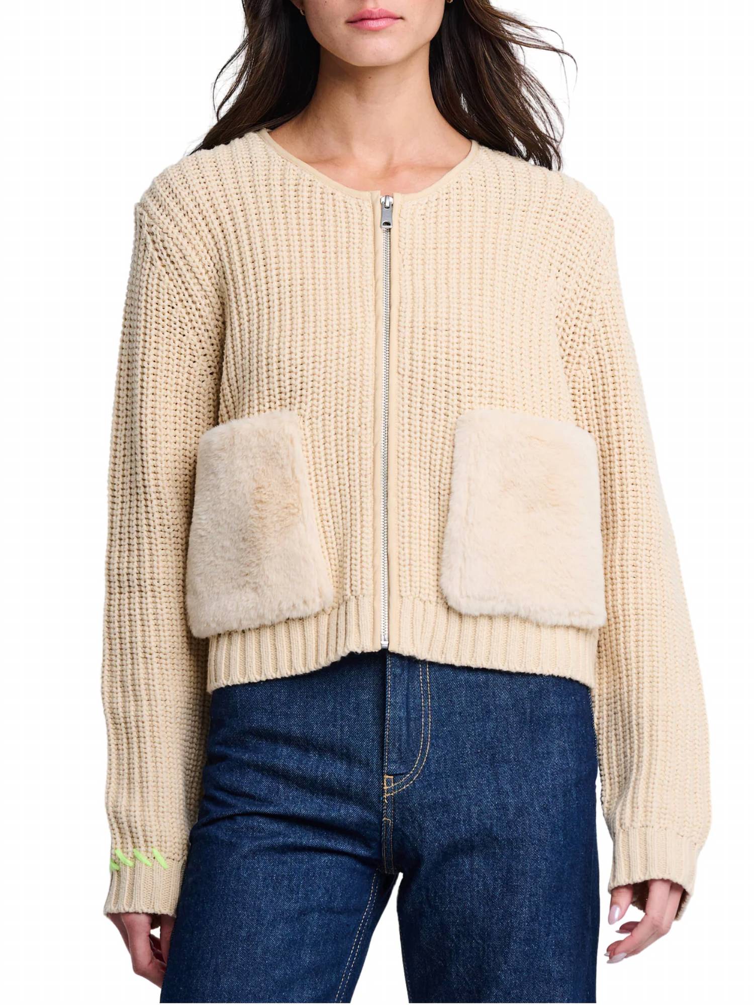 Lisa Todd - Pocket Puff Knit Jacket