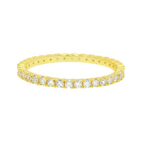 Allyanna Gifts - Women's Moissanite Pave Band Ring