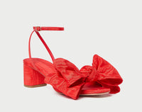Loeffler Randall Women's Carmen Bow Sandal in red - women's sandal