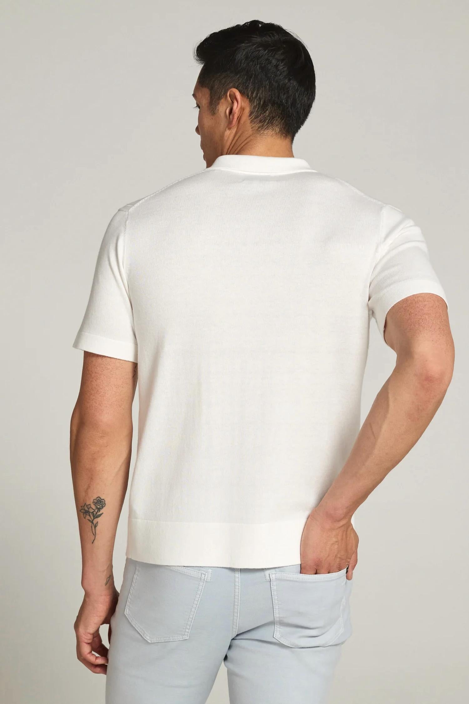 7Diamonds - Haiden Button Up Sweater Polo