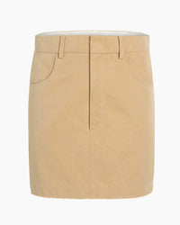 Atm - Cotton Twill Pencil Skirt