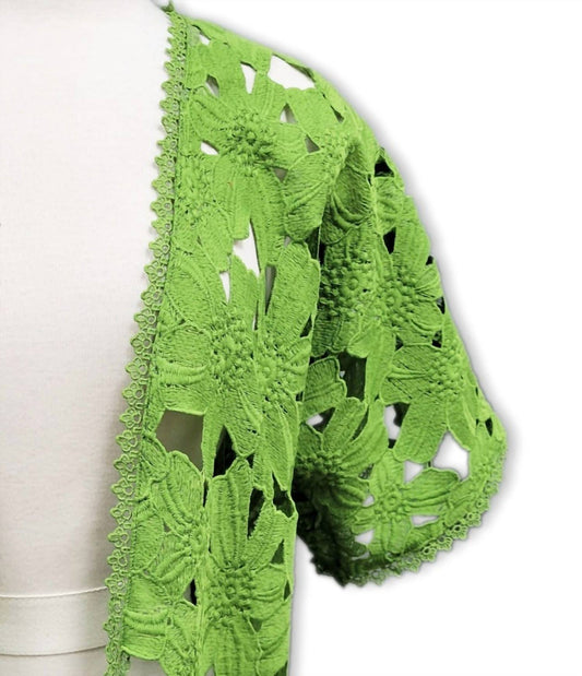 Paparazzi - Lace Open Front Cardigan Jacket