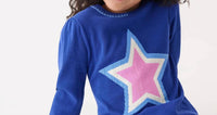 Hatley - Girls' Super Star Pullover Sweater