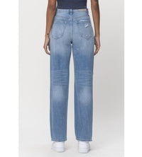 Cello - Super High Rise Distressed Jean