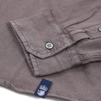 Drumohr - Men's Long Sleeve Jersey Cotton Polo Shirt