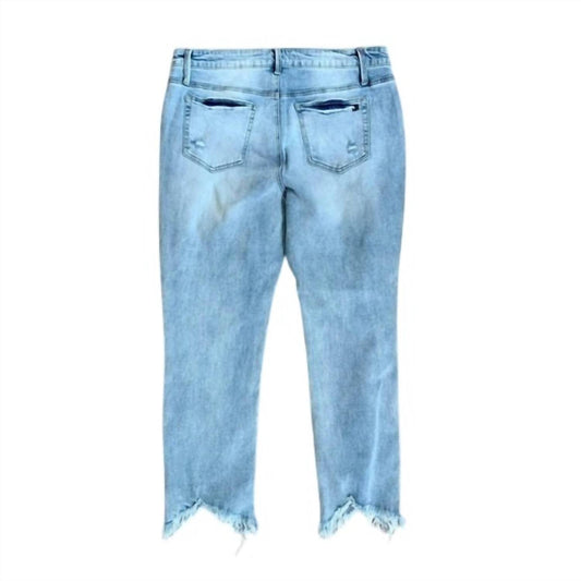 Special A - Women's Distressed Hem Jeans