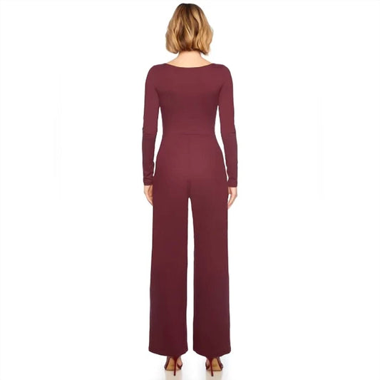 Susana Monaco - Sweetheart Long Sleeve Jumpsuit
