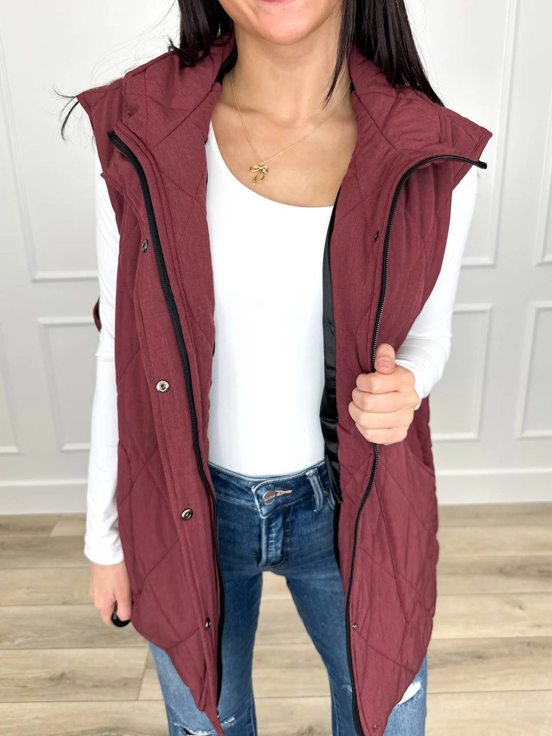 Michelle Mae - One Call Away Puffer Vest